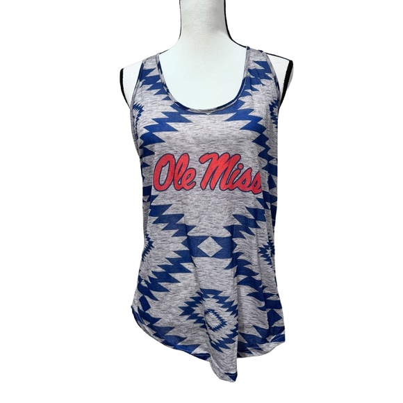 Zoozatz Ole Miss rebels tank university of Ms shirt women’s size medium - Picture 3 of 10